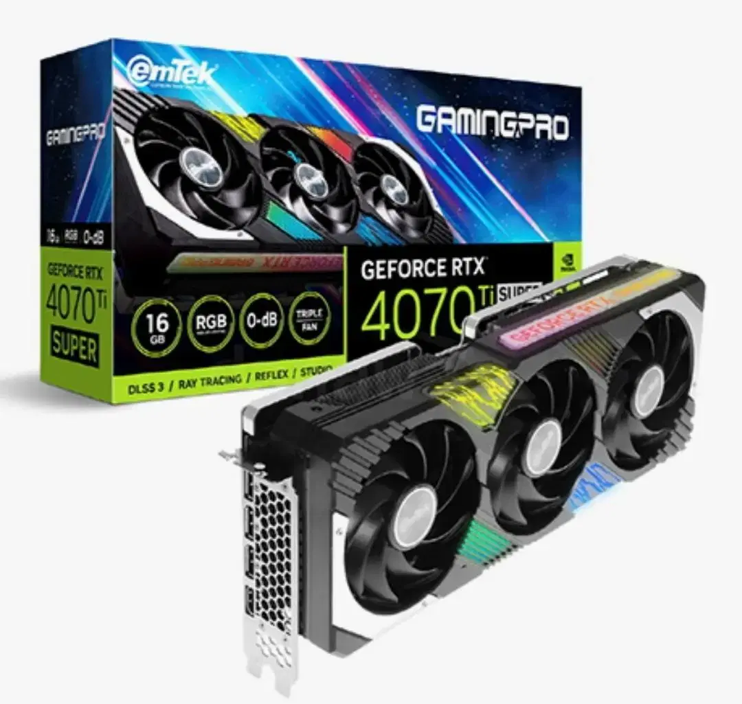 이엠텍 지포스 RTX 4070 Ti SUPER GAMINGPRO D6X